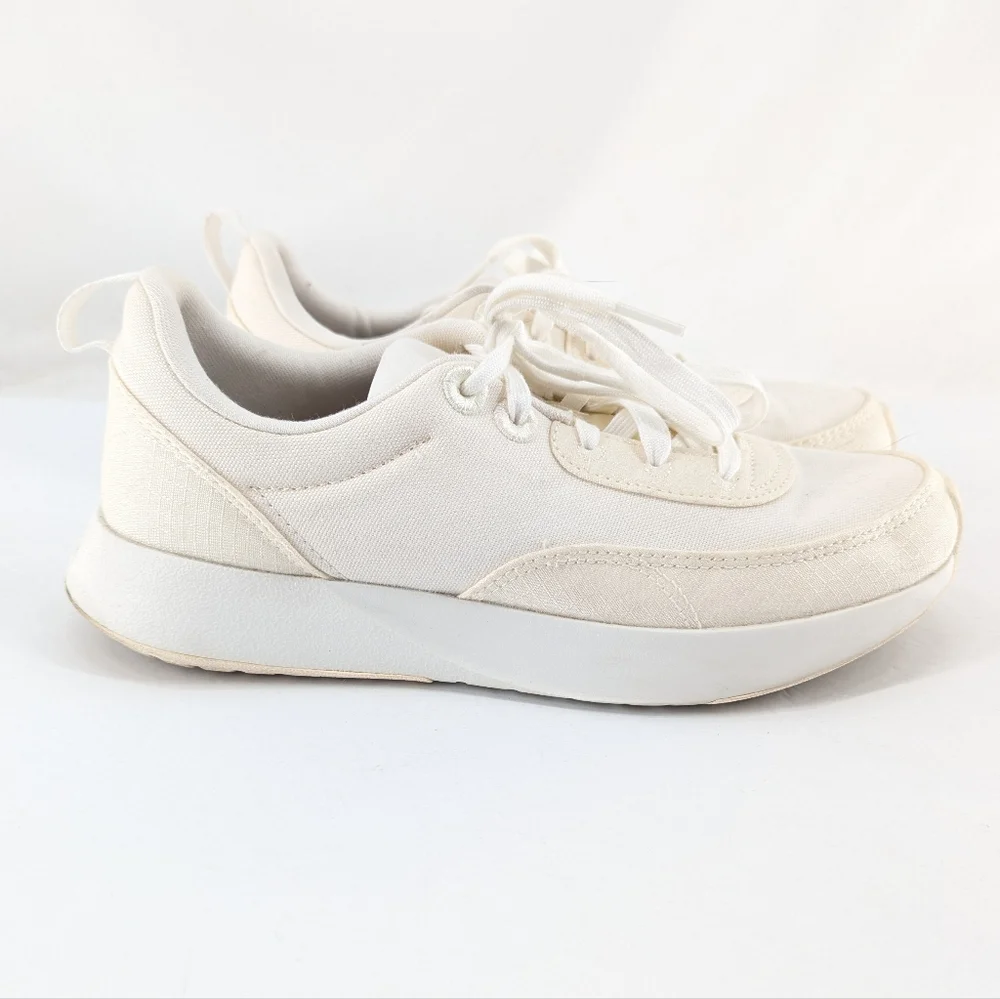 Allbirds Womens Couriers White Canvas Size 9 - Picture 6 of 10